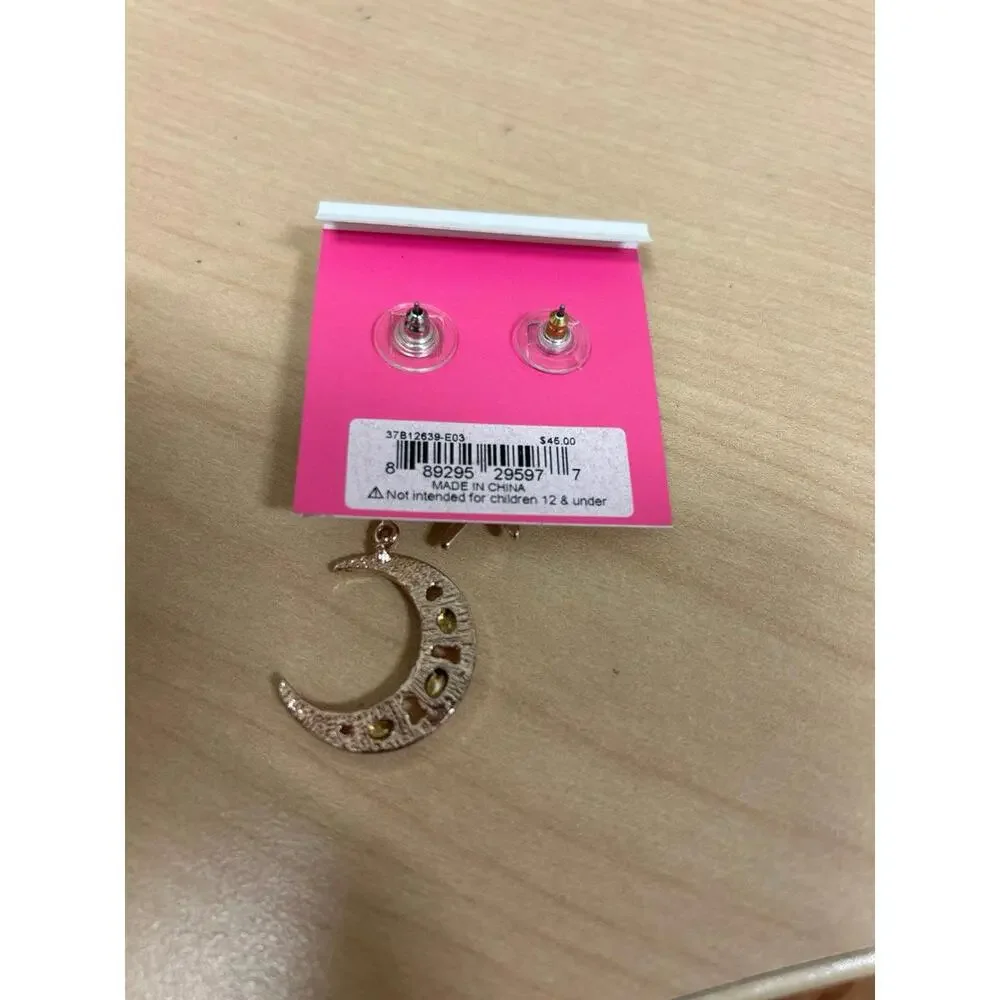 Betsy Johnson Moon and Stars Earrings - Picture 4 of 5